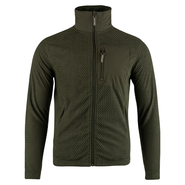 Lightweight Z Fleece Jacket Green - R FRANK OUTDOORS 