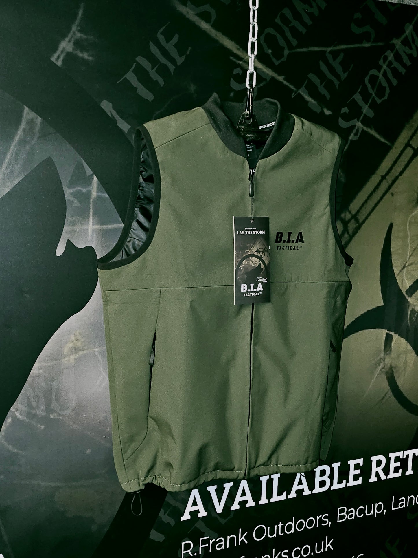 B.I.A TACTICAL SOFTSHELL GILET