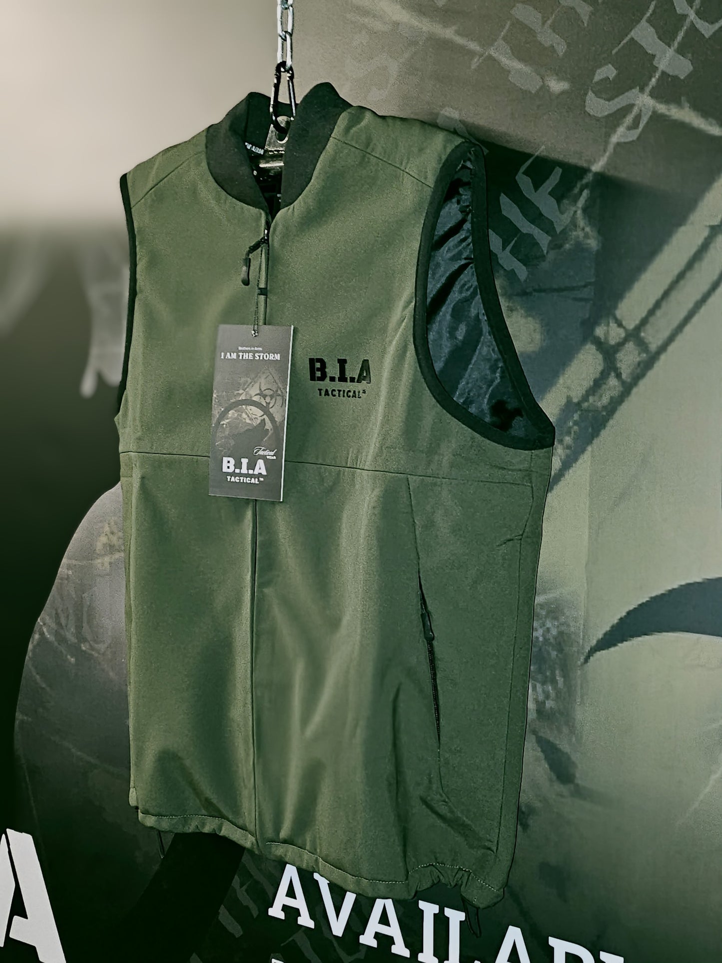 B.I.A TACTICAL SOFTSHELL GILET