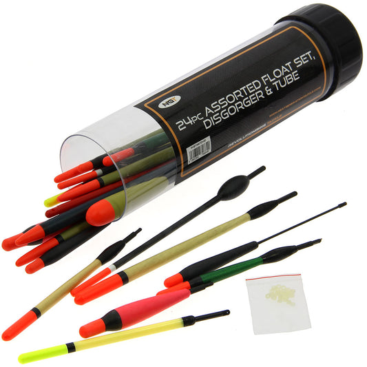 NGT 24pc Mixed Floats In A Tube - R FRANK OUTDOORS 