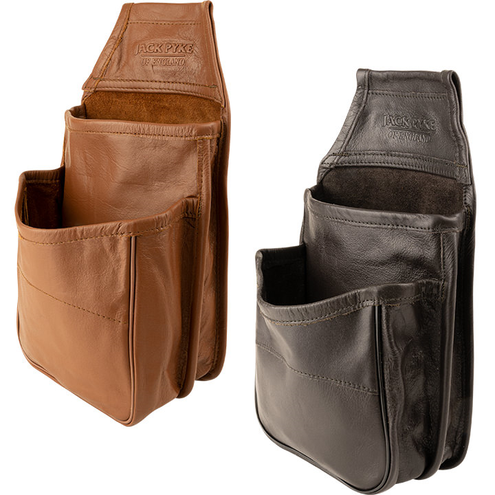 Leather Cartridge Pouch - R FRANK OUTDOORS 