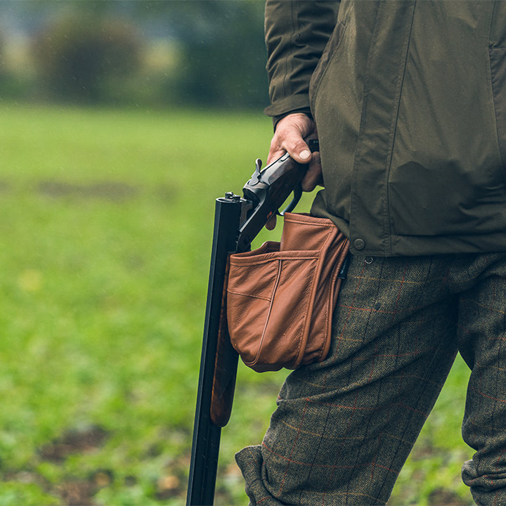 Leather Cartridge Pouch - R FRANK OUTDOORS 