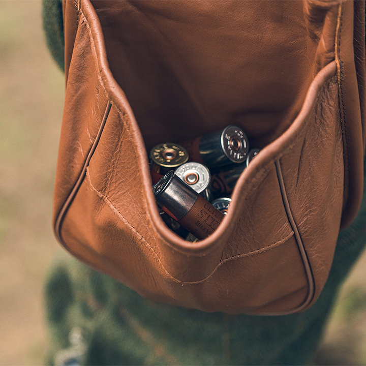 Leather Cartridge Pouch - R FRANK OUTDOORS 