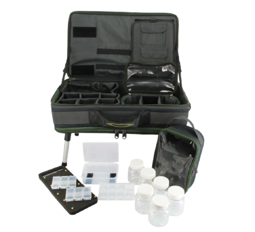 Bivvy Table System NGT Carryall Fishing Carp Glug Pots Tackle Box Rig Wallet - R FRANK OUTDOORS 