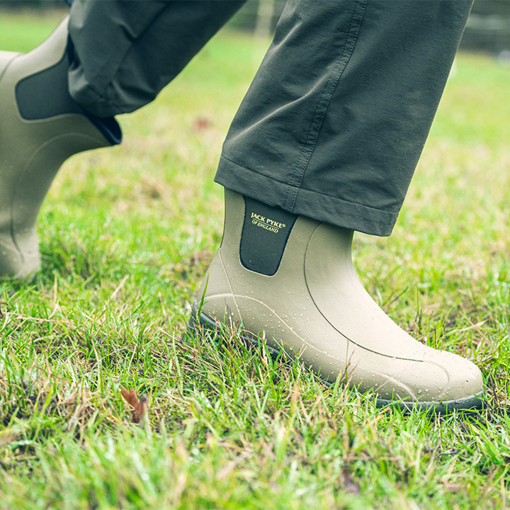 Ankle Wellie Boot Green R FRANK OUTDOORS