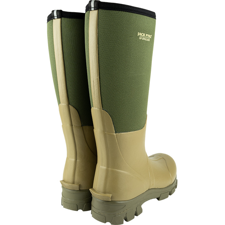 Ashcombe Neoprene Wellington Boot Green - R FRANK OUTDOORS 