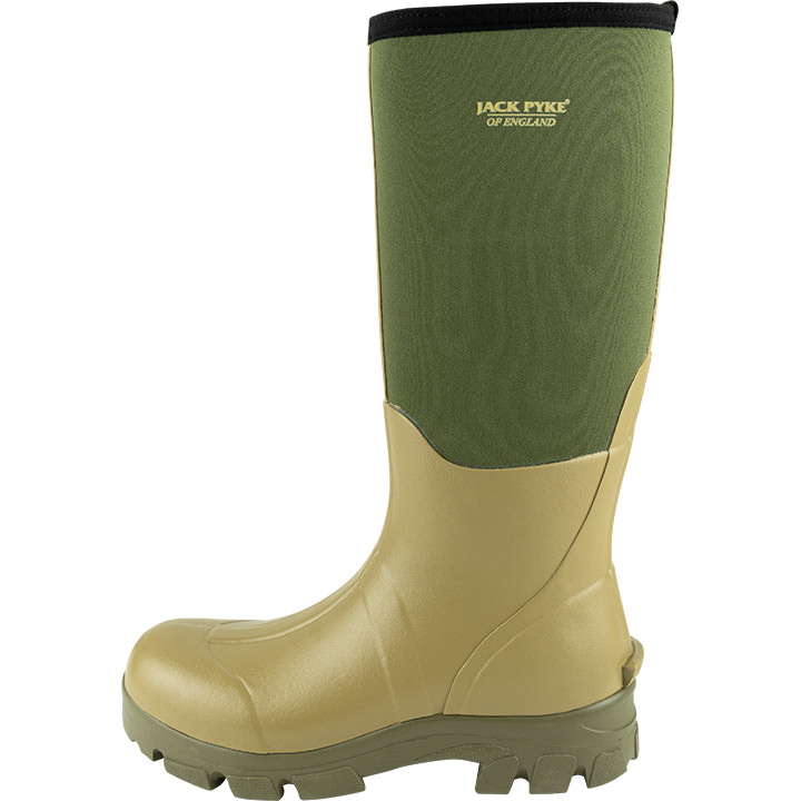 Ashcombe Neoprene Wellington Boot Green - R FRANK OUTDOORS 